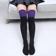 Load image into Gallery viewer, Sexy women&#39;s stockings gaiters striped long socks thigh high stockings female erotic warm over knee socks women stocking