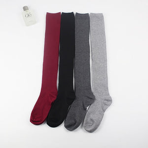 Sexy women's stockings gaiters striped long socks thigh high stockings female erotic warm over knee socks women stocking