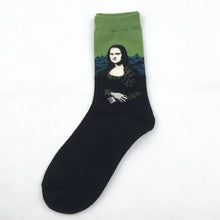 Load image into Gallery viewer, Classic Fashion Retro Abstract Oil Painting Art Socks Women Modern Van Gogh Starry Night Oil Painting Happy Women Socks Men Sox